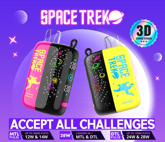 Vapmod Spacetrek30000 3D Curved Screen Disposable Vape 30000 Puffs | QD133