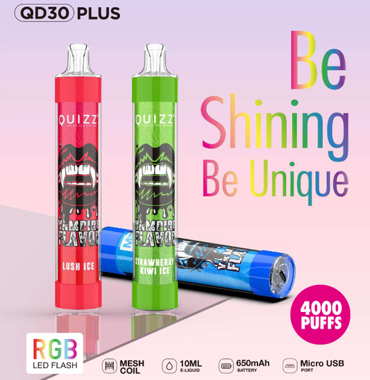 Quizz Disposable Vape 4000 Puffs |QD30 Plus