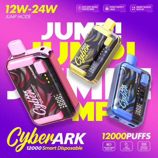 Vapmod Cyberark12000 Jump Mode Disposable Vape 12000 Puffs | QD123