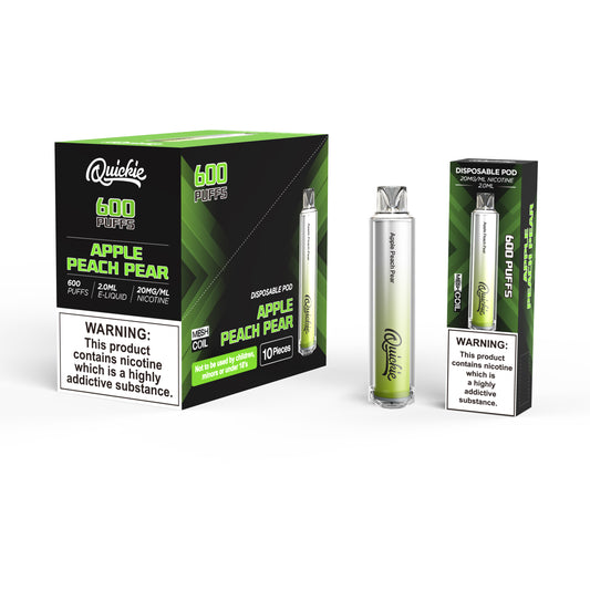 Quickie Crystal TPD Disposable Vape 600 Puffs| QD87