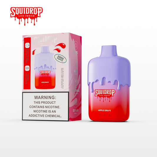 Squidrop 6000 Disposable Vape With Lightning Port 6000 Puffs |QD99