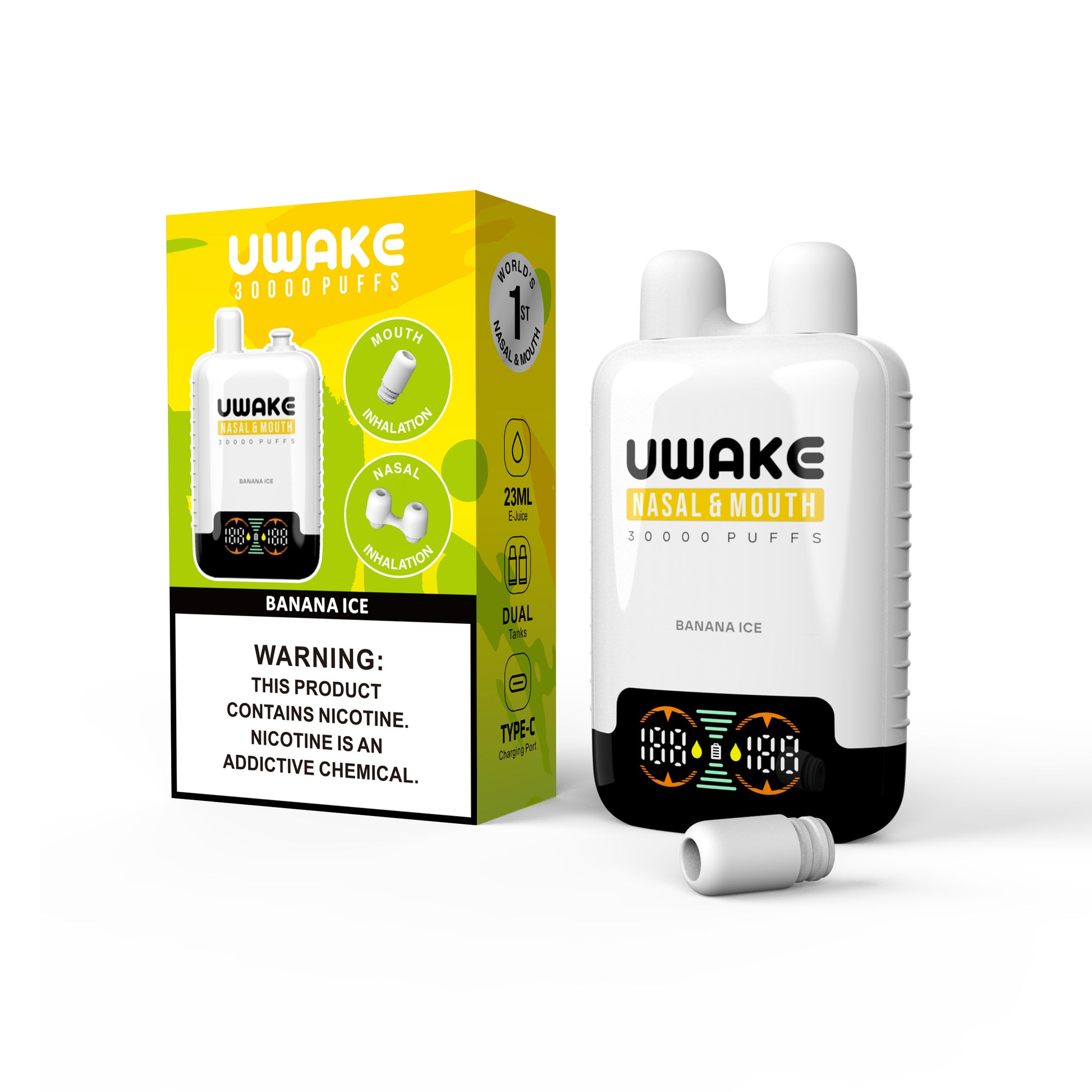 Vapmod Mr.Goodie Uwake Nasal &Mouth Disposable Vape 30000 Puffs | QD13 d2dvape Vapmod Mr.Goodie Uwake Nasal &Mouth Disposable Vape 30000 Puffs | QD13 d2dvape