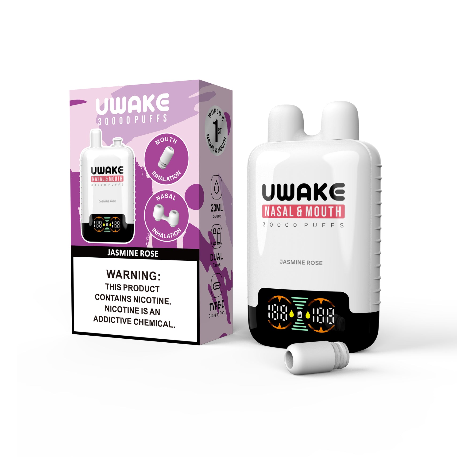 Vapmod Mr.Goodie Uwake Nasal &Mouth Disposable Vape 30000 Puffs | QD13 d2dvape Vapmod Mr.Goodie Uwake Nasal &Mouth Disposable Vape 30000 Puffs | QD13 d2dvape