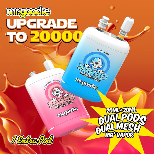 Vapmod Mr.Goodie 1 Extra Pod Disposable Vape 20000 Puffs | VM008
