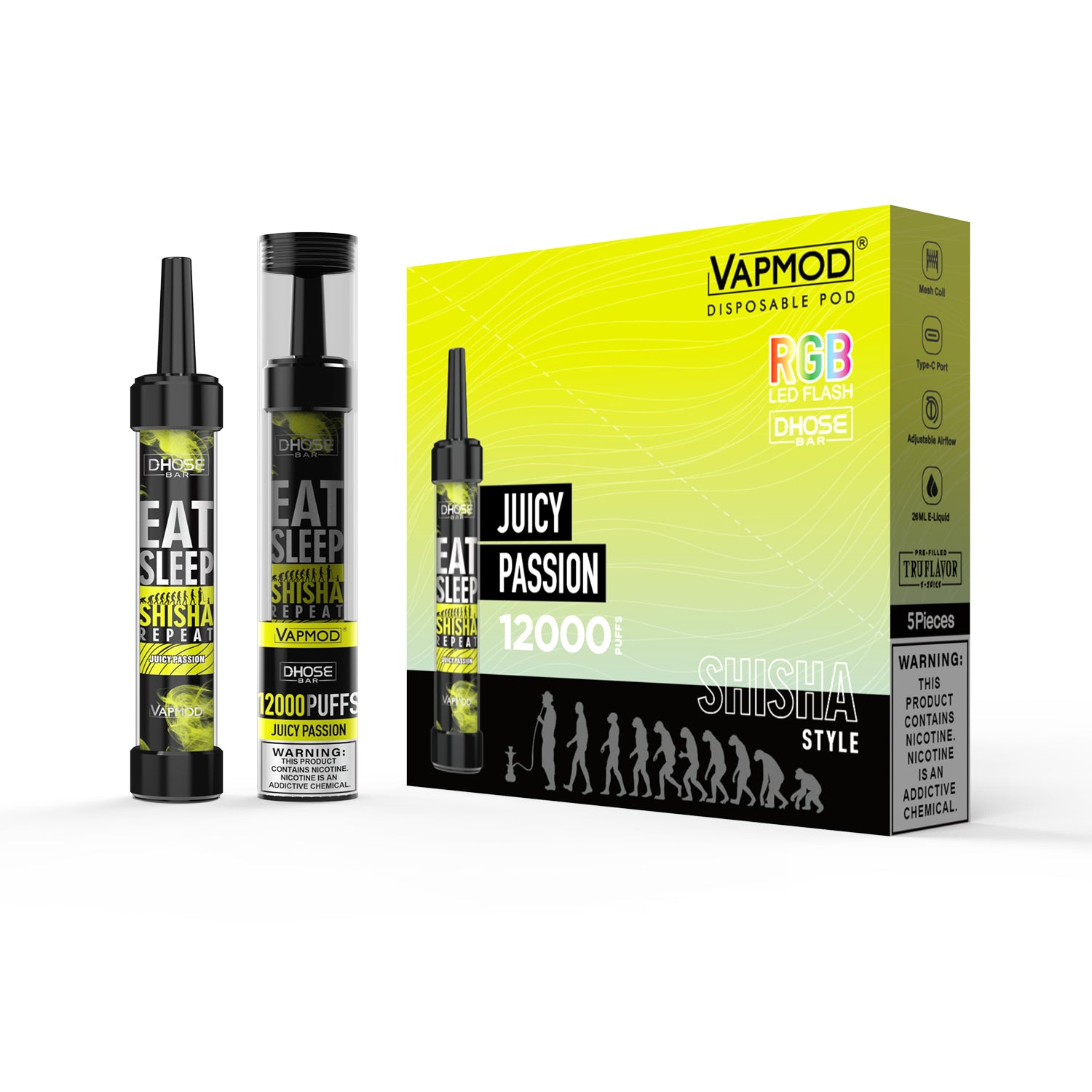 dhose bar vape Vapmod Dhose Bar Disposable Vape 12000 Puffs|QD71 – d2dvape